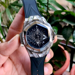 Hublot Big Bang Sang Bleu II Titanium Chronograph Automatic Black Dial Men’s Watch