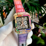 Hublot Square Bang Unico Titanium Diamonds Chronograph Automatic Watch