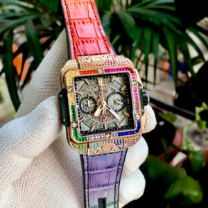 Hublot Square Bang Unico Titanium Diamonds Chronograph Automatic Watch