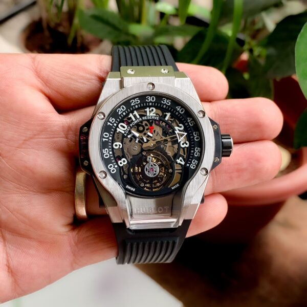 Hublot Classic Fusion Mat Black Dial Automatic Men’s Diamond Watch