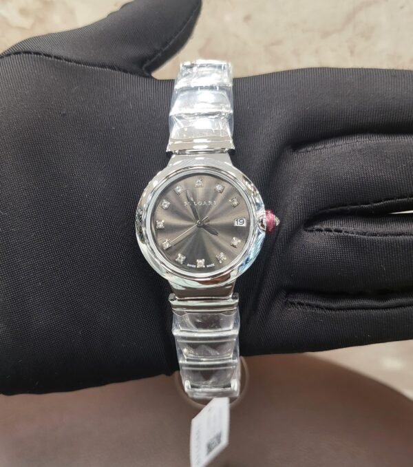 Bvlgari Grey Dail Ladies Watch