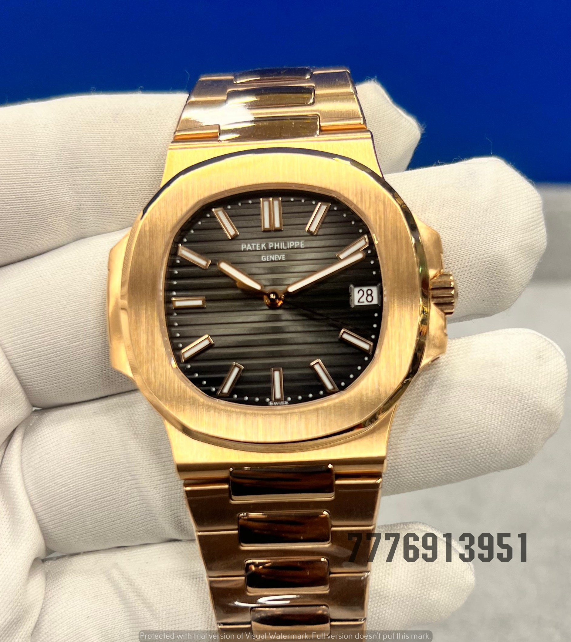 Patek Philippe Nautilus Automatic Black Dial Men’s Watch