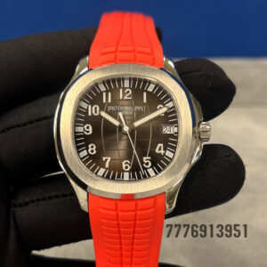 Patek Philippe Aquanaut Automatic Black Dial Stainless Steel Men's Watch