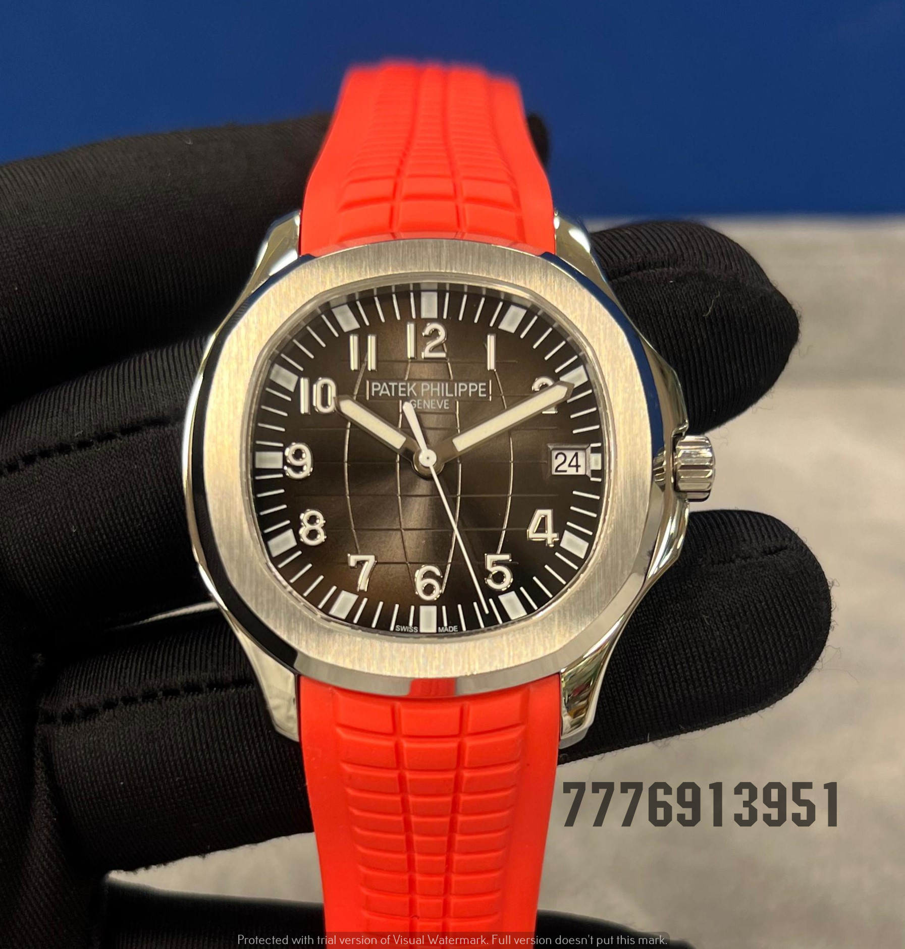 Patek Philippe Aquanaut Automatic Black Dial Stainless Steel Men's Watch