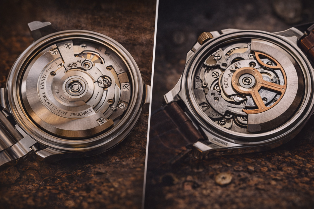 swiss mechanical Watch