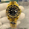 GMT Master II Black Dial Automatic Gold Watch
