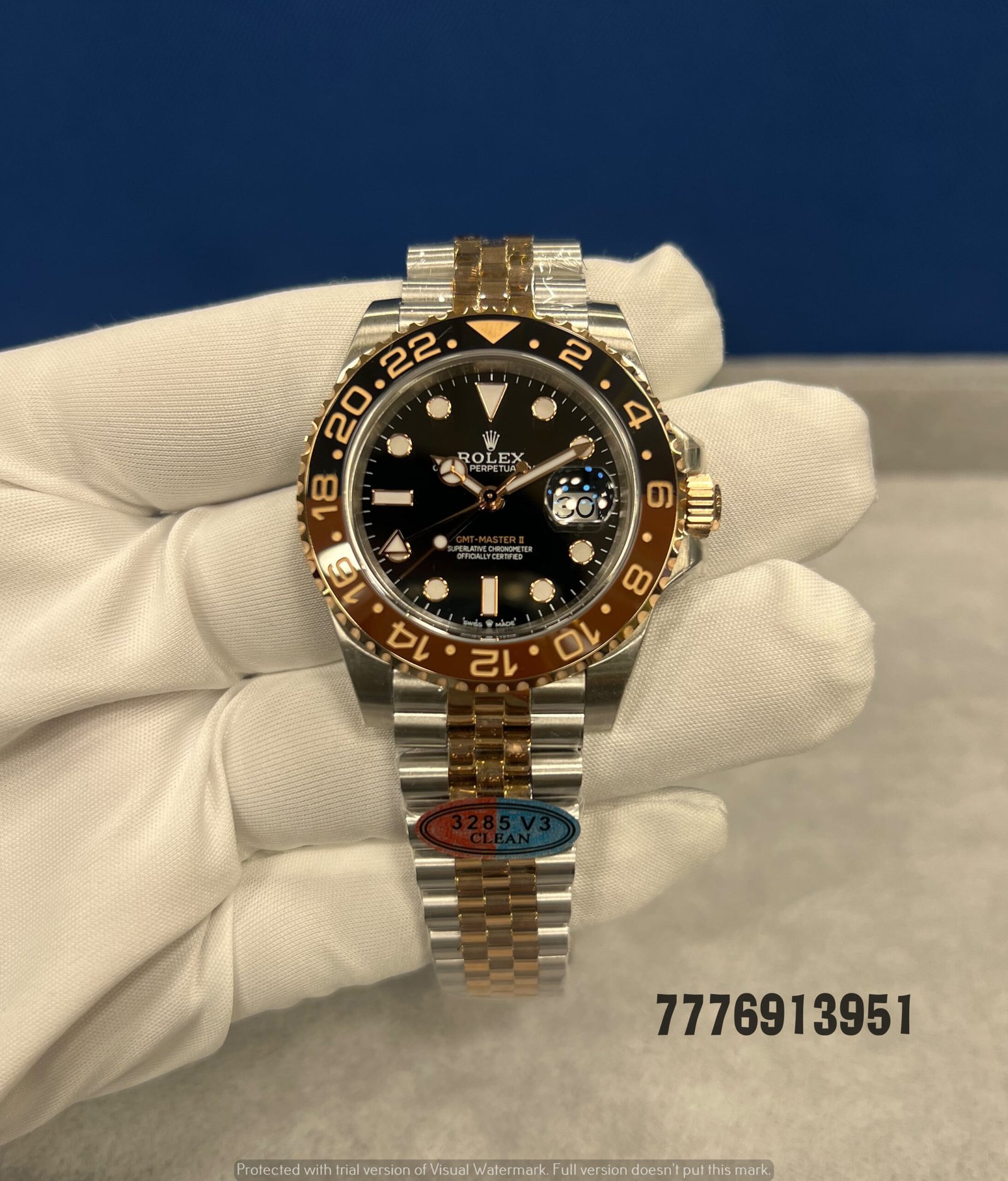 Rolex GMT-Master II "Pepsi" Automatic Black Dial Men's Watch