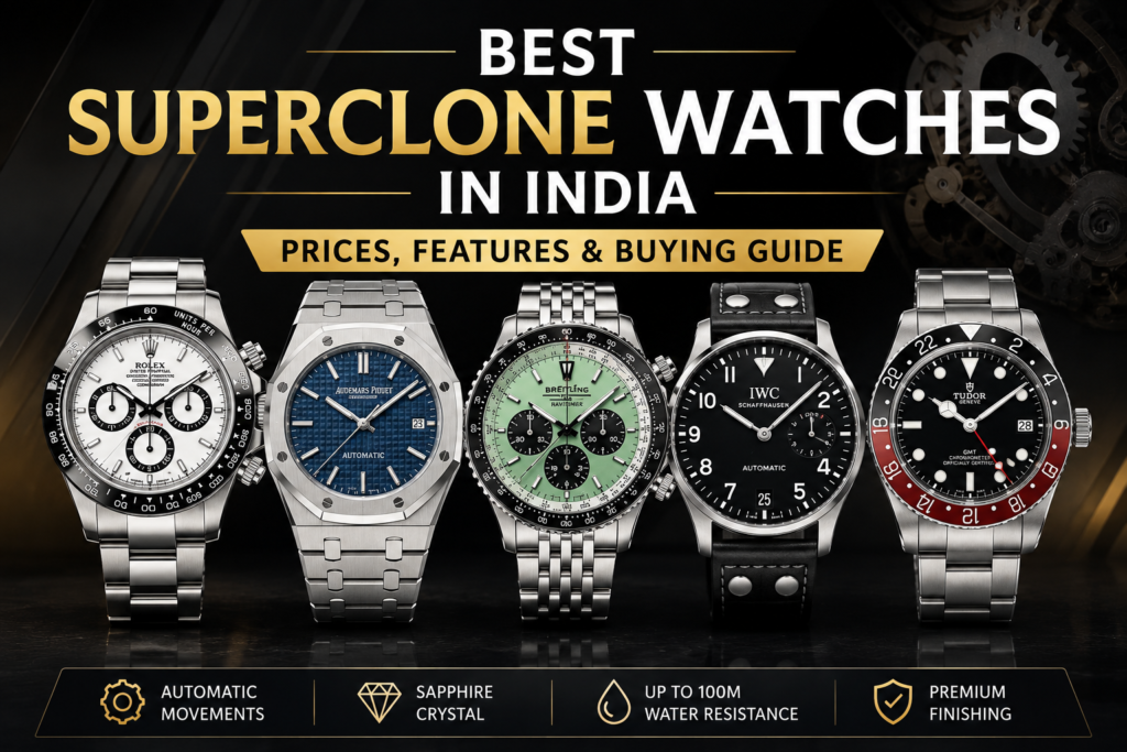 Superclone watches in India