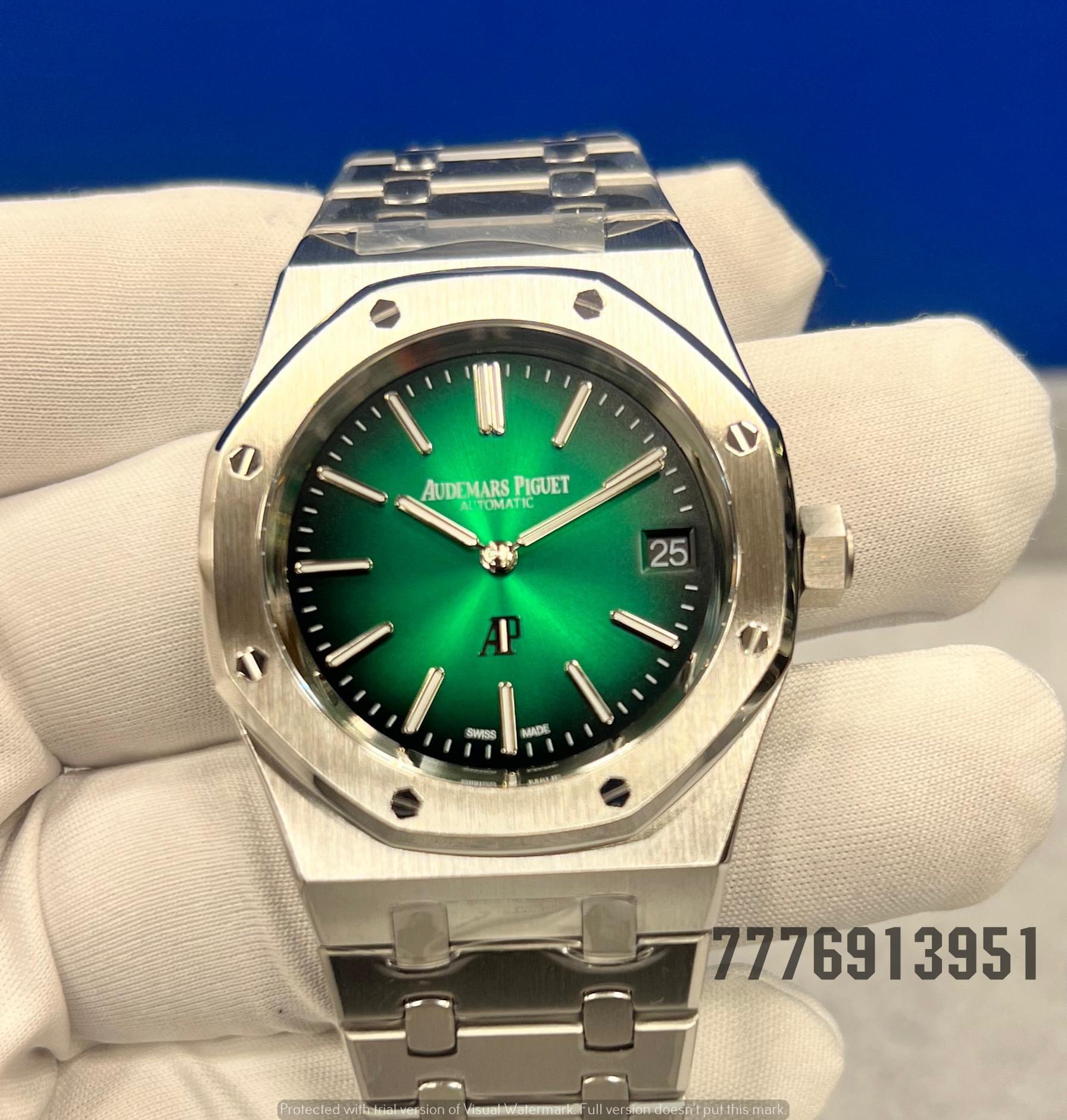 Audemars Piguet Royal Oak Automatic Green Dial Men's Watch