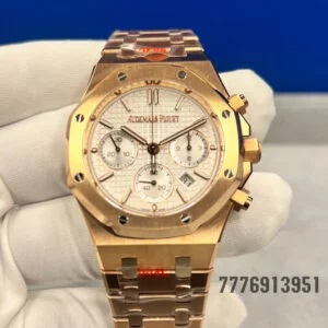 Audemars Piguet Royal Oak Chronograph Automatic White Dial Men's Watch