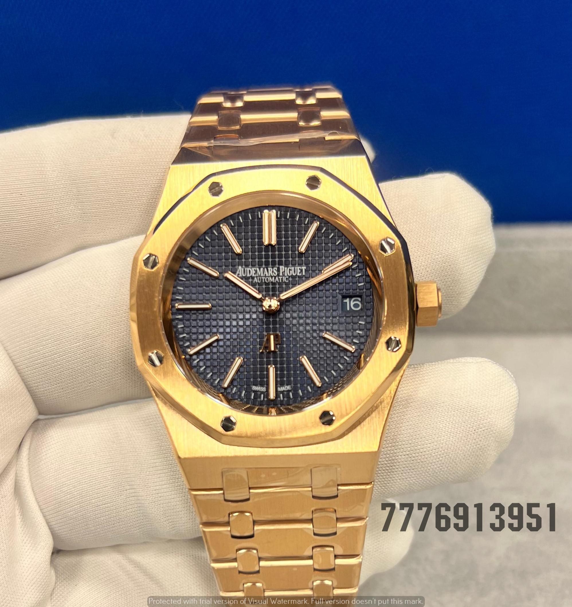 Audemars Piguet Royal Oak "50th Anniversary" Automatic Black Dial Men's Watch