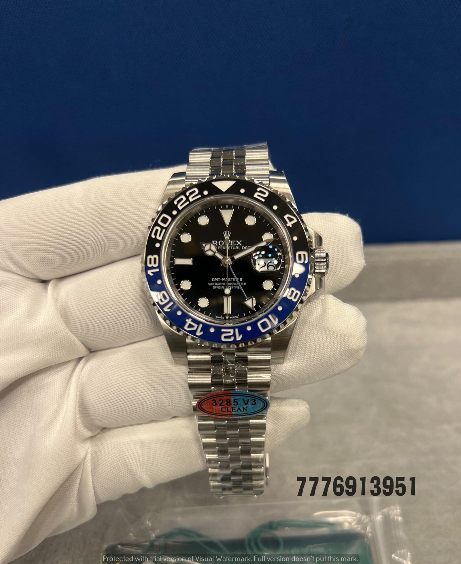 Rolex Oyster Perpetual GMT ll Oystersteel Black dail
